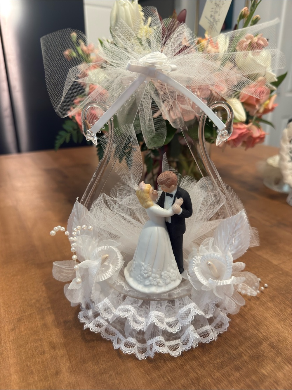 Vintage cake topper
